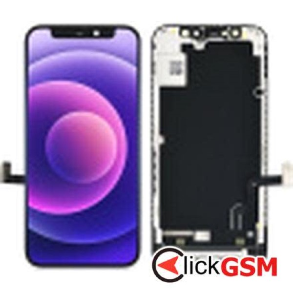 Piesa Piesa Display Cu Touchscreen Si Rama Apple Iphone 12 Mini 336e