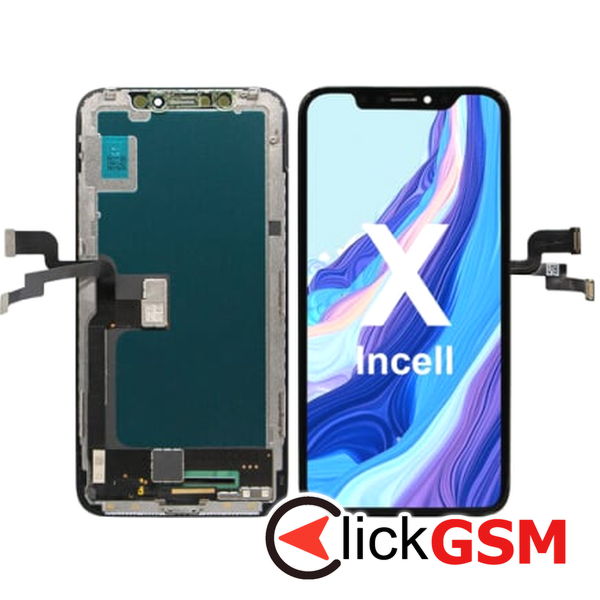 Piesa Display Cu Touchscreen Si Rama Apple Iphone X 2dh7