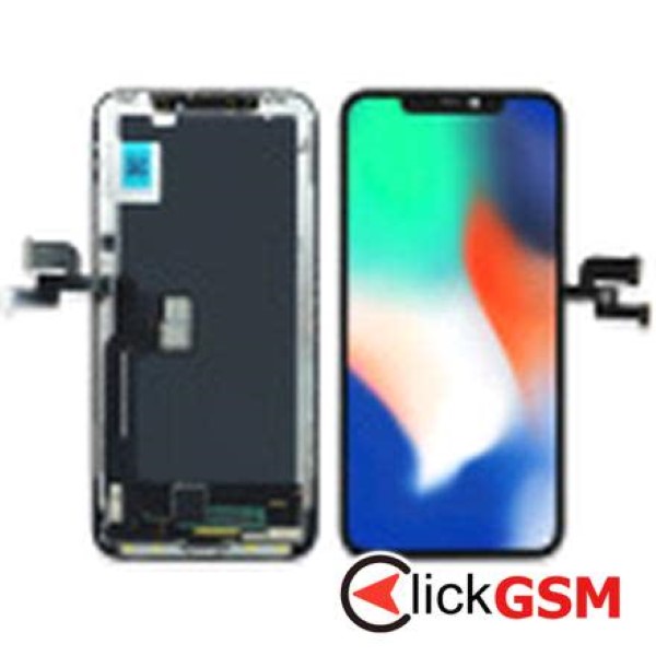 Piesa Display Cu Touchscreen Si Rama Apple Iphone X 334e