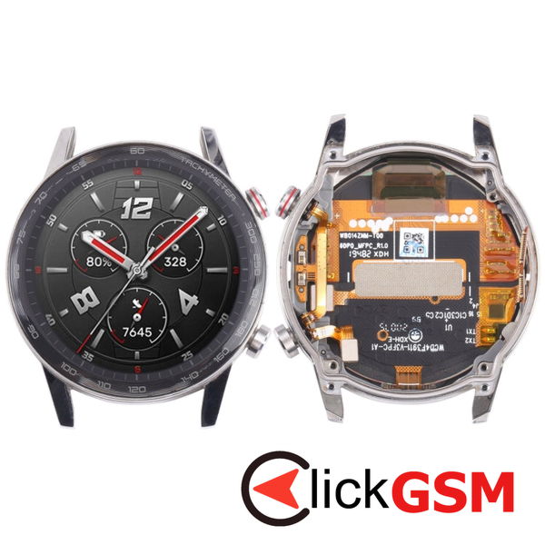 Piesa Display Cu Touchscreen Si Rama Argintiu Honor Watch Gs 3i 32df