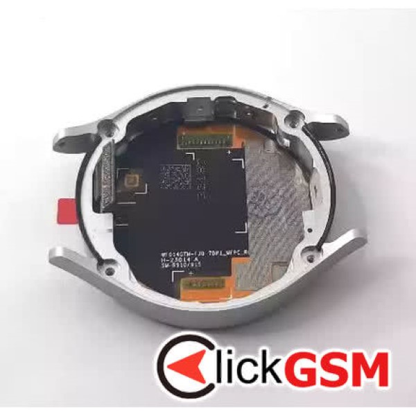 Piesa Display Cu Touchscreen Si Rama Argintiu Samsung Galaxy Watch 5 44mm 3cns