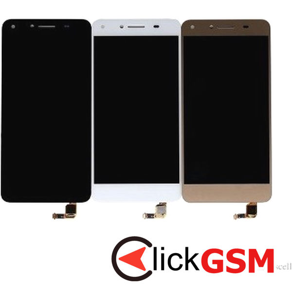 Piesa Piesa Display Cu Touchscreen Si Rama Auriu Huawei Y5ii 33wq