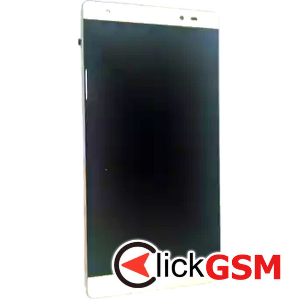 Piesa Display Cu Touchscreen Si Rama Auriu Lenovo Phab 2 Plus 95q