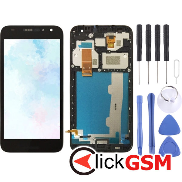 Piesa Piesa Display Cu Touchscreen Si Rama Black Alcatel A3 24i3