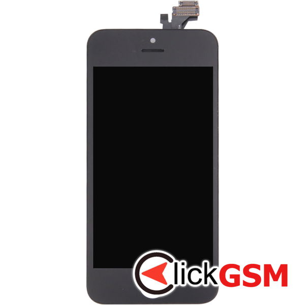 Piesa Display Cu Touchscreen Si Rama Black Apple Iphone 5 4f9r