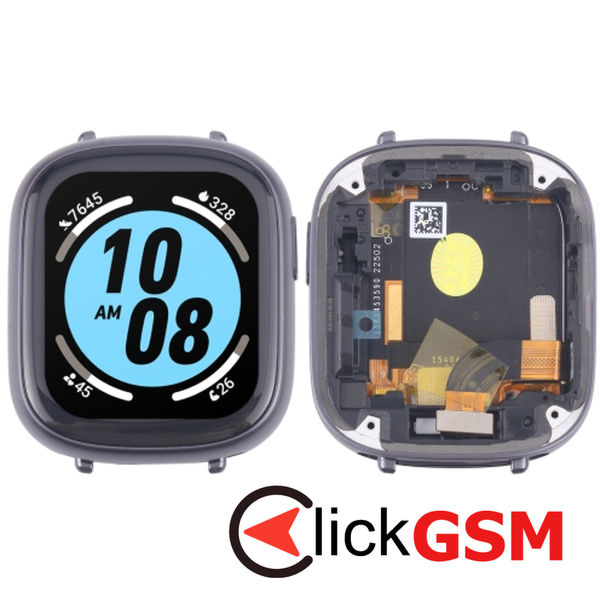 Piesa Display Cu Touchscreen Si Rama Black Honor Watch 4 4367