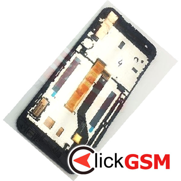 Piesa Display Cu Touchscreen Si Rama Black Htc Desire 626 4if1