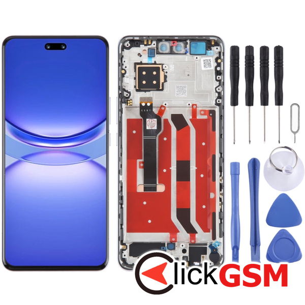 Piesa Display Cu Touchscreen Si Rama Black Huawei Nova 12 Pro 49dt