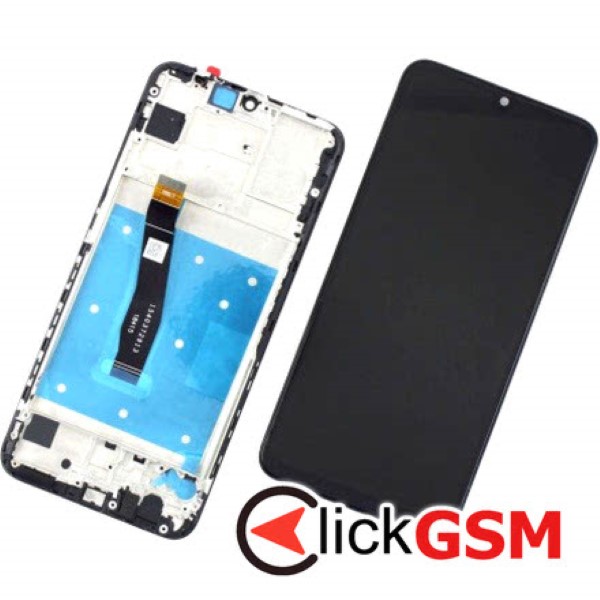 Piesa Display Cu Touchscreen Si Rama Black Huawei P Smart 2019 4m2f