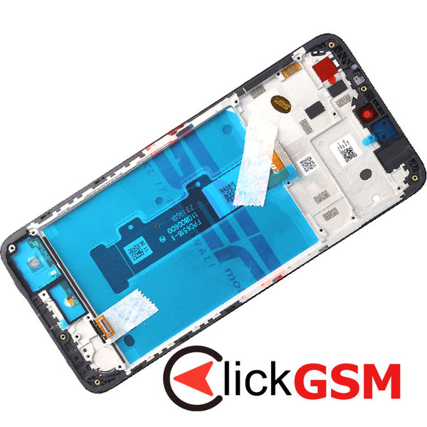 Piesa Display Cu Touchscreen Si Rama Black Motorola Moto G22 4ksf