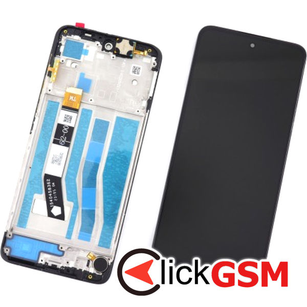 Piesa Display Cu Touchscreen Si Rama Black Motorola Moto G54 5g Power 4m70