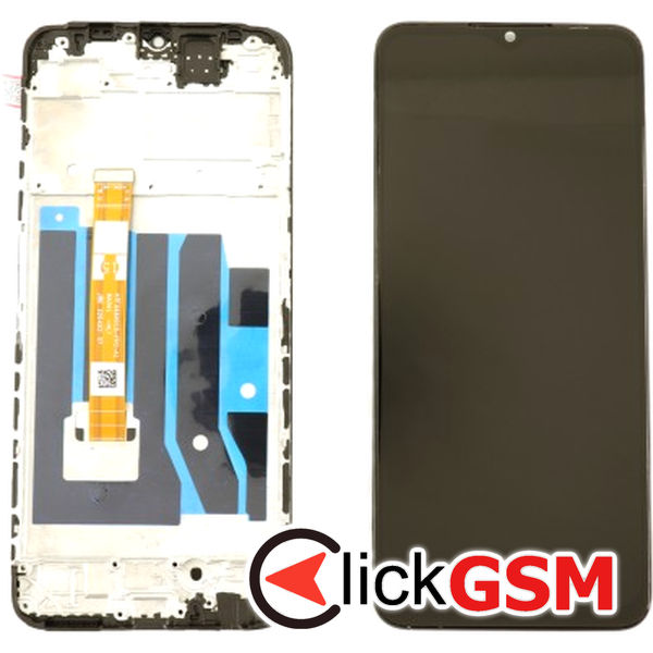 Piesa Display Cu Touchscreen Si Rama Black Samsung Galaxy A04 4m65