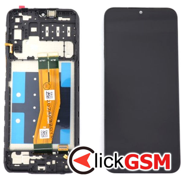 Piesa Display Cu Touchscreen Si Rama Black Samsung Galaxy A14 4m5n