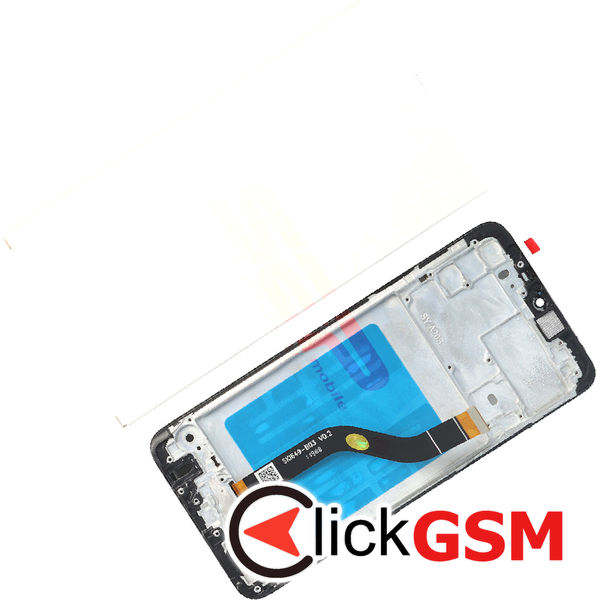 Piesa Piesa Display Cu Touchscreen Si Rama Black Samsung Galaxy A20s 4kab