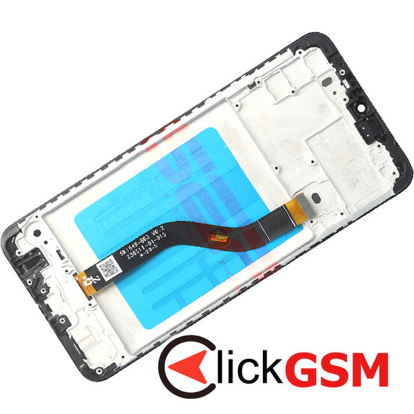 Piesa Piesa Display Cu Touchscreen Si Rama Black Samsung Galaxy A20s 4ko9