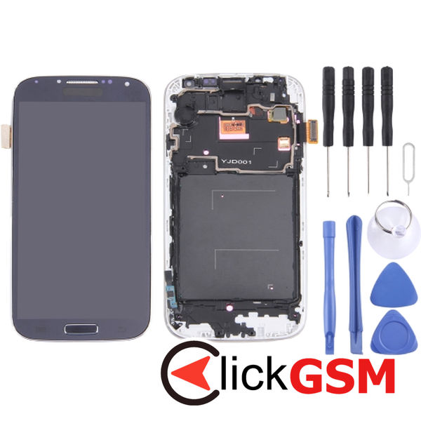 Piesa Display Cu Touchscreen Si Rama Black Samsung Galaxy S4 4pb7