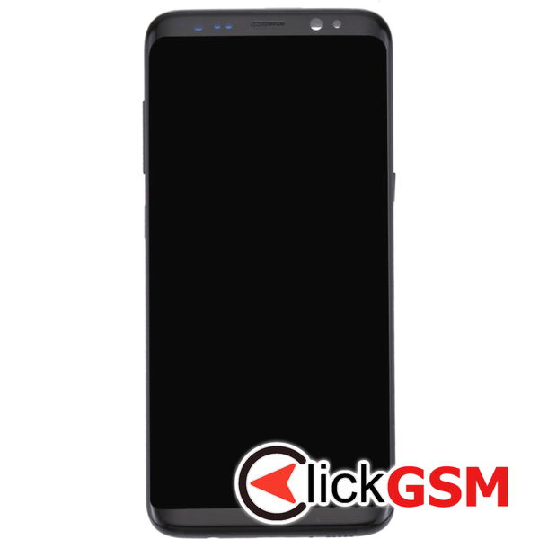 Piesa Display Cu Touchscreen Si Rama Black Samsung Galaxy S8 4ok3