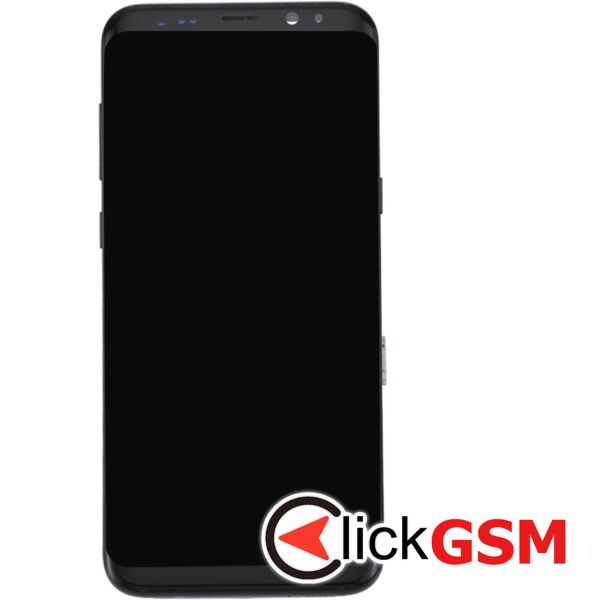 Piesa Display Cu Touchscreen Si Rama Black Samsung Galaxy S8.plus 4emv