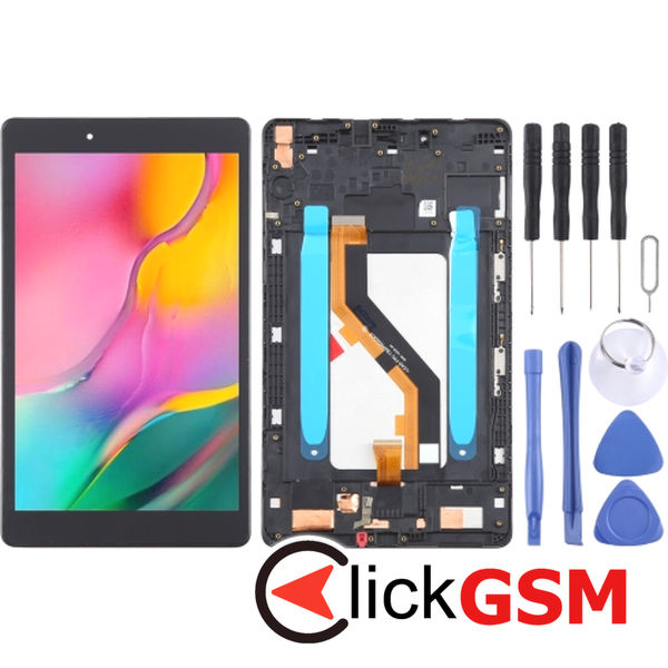 Piesa Piesa Display Cu Touchscreen Si Rama Black Samsung Galaxy Tab A 8.0 2019 4eyg