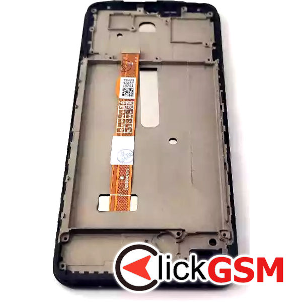 Piesa Display Cu Touchscreen Si Rama Black Vivo Y52 5g 56xm
