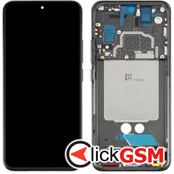 Piesa Display Cu Touchscreen Si Rama Black Xiaomi 13 59ii