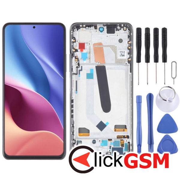 Piesa Display Cu Touchscreen Si Rama Black Xiaomi Redmi K40 2uvv