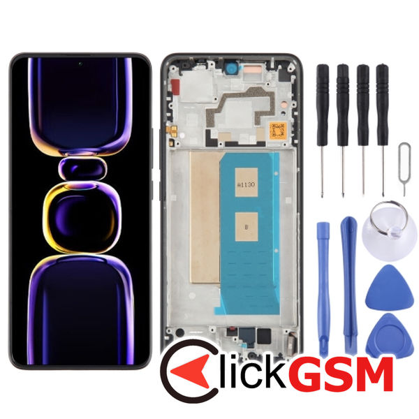 Piesa Piesa Display Cu Touchscreen Si Rama Black Xiaomi Redmi K60 3et5