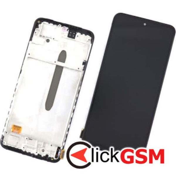 Piesa Display Cu Touchscreen Si Rama Black Xiaomi Redmi Note 12s 4m4p