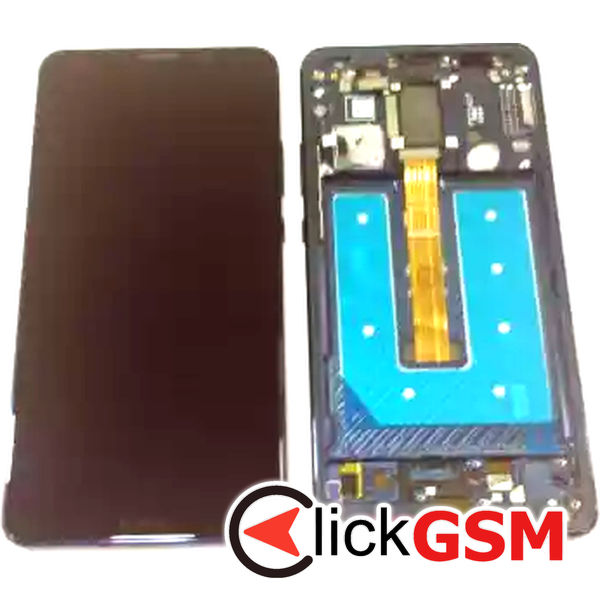 Piesa Display Cu Touchscreen Si Rama Bleumarin Huawei Mate 10 Pro 11g6