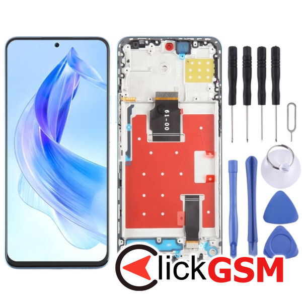 Piesa Display Cu Touchscreen Si Rama Blue Honor 90 Lite 2zm3