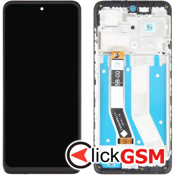 Piesa Piesa Display Cu Touchscreen Si Rama Blue Motorola Moto G73 5g 4t5j