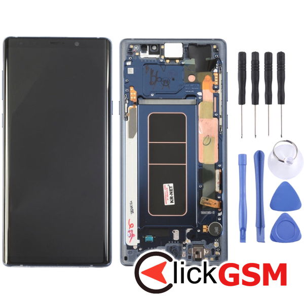 Piesa Display Cu Touchscreen Si Rama Blue Samsung Galaxy Note9 4en7