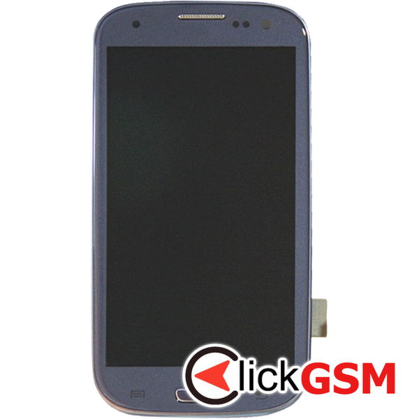 Piesa Piesa Display Cu Touchscreen Si Rama Blue Samsung Galaxy S3 49cx