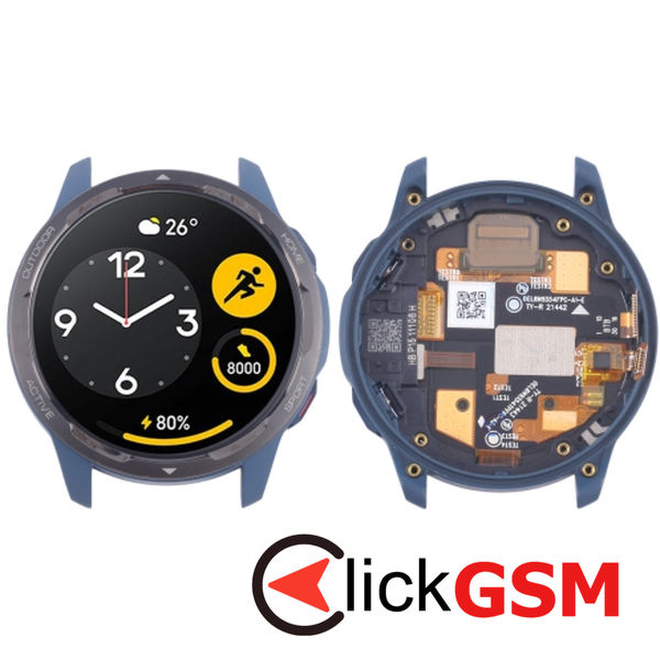 Piesa Display Cu Touchscreen Si Rama Blue Xiaomi Watch Color 2 487e