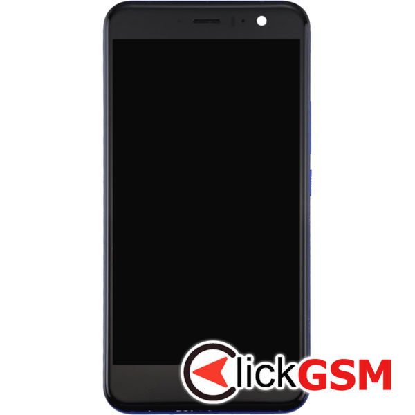 Piesa Piesa Display Cu Touchscreen Si Rama Dark Blue Htc U11 21eg