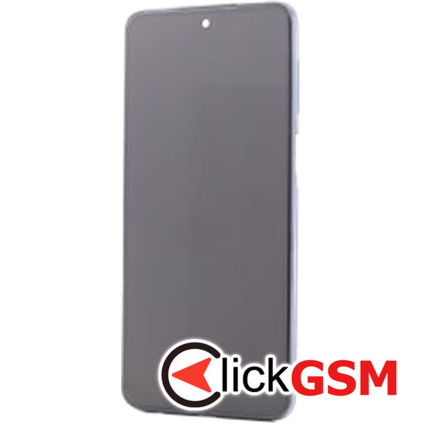 Piesa Display Cu Touchscreen Si Rama Gray Xiaomi Redmi Note 9 Pro 3gmn