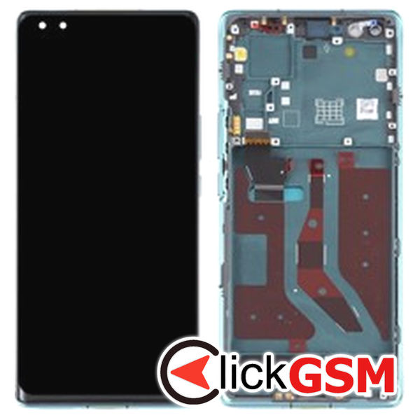 Piesa Display Cu Touchscreen Si Rama Green Huawei Nova 8 Pro 9nw