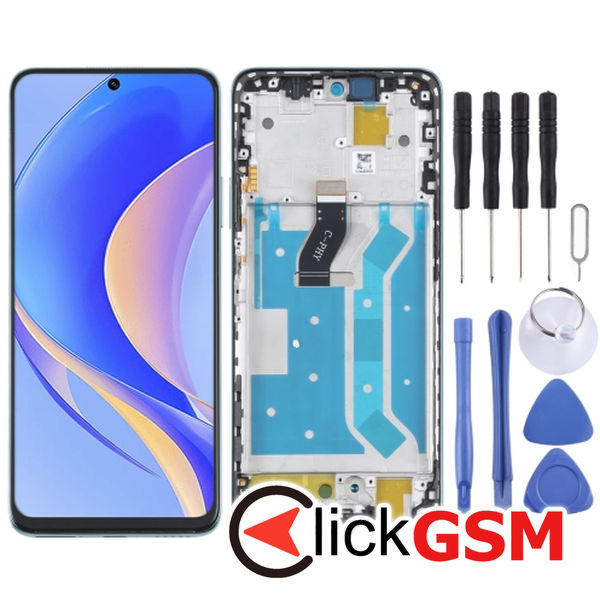 Piesa Display Cu Touchscreen Si Rama Green Huawei Nova Y90 2usa