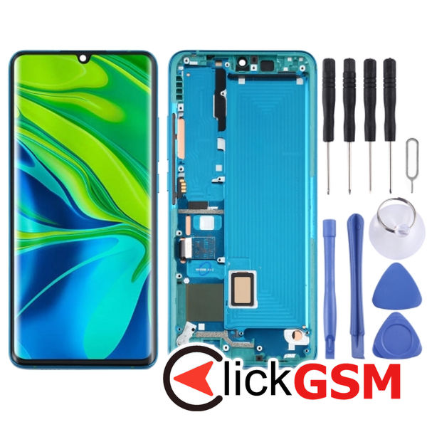 Piesa Piesa Display Cu Touchscreen Si Rama Green Xiaomi Mi Cc9 Pro 25jw