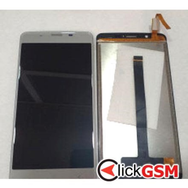 Piesa Display Cu Touchscreen Si Rama Gri Blackview P2 2nqg