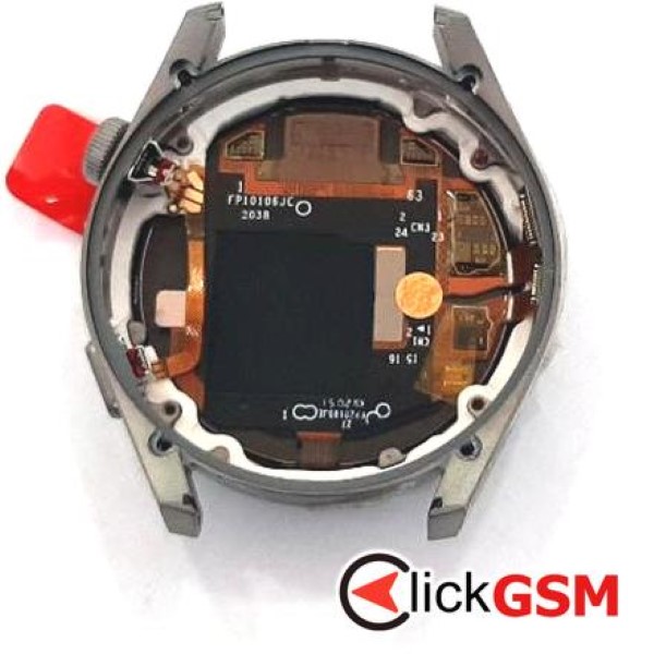 Piesa Piesa Display Cu Touchscreen Si Rama Gri Huawei Watch 3 Pro 2j6x