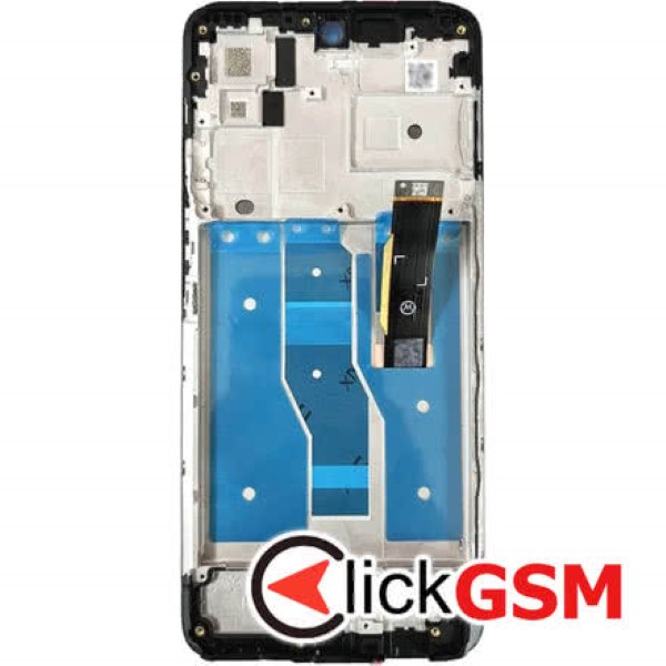 Piesa Piesa Display Cu Touchscreen Si Rama Gri Motorola Moto G82 3d3a