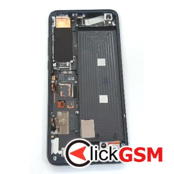 Piesa Piesa Display Cu Touchscreen Si Rama Gri Xiaomi Mi 10 Pro 37pf