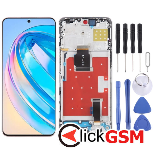 Piesa Display Cu Touchscreen Si Rama Honor X8a 2tjc