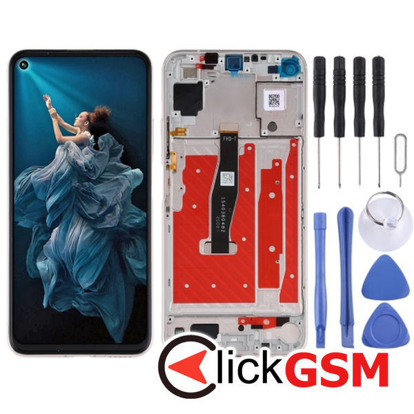 Piesa Display Cu Touchscreen Si Rama Huawei Nova 5t 23ti