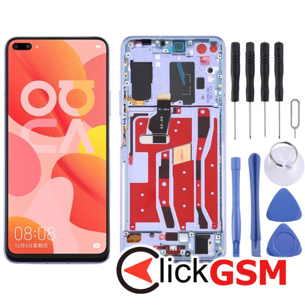 Piesa Display Cu Touchscreen Si Rama Huawei Nova 6 4ne3