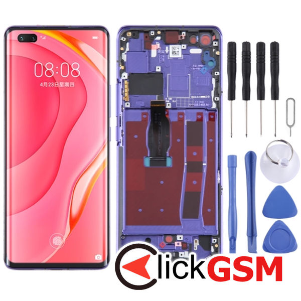 Piesa Display Cu Touchscreen Si Rama Huawei Nova 7 Pro 5g 303b