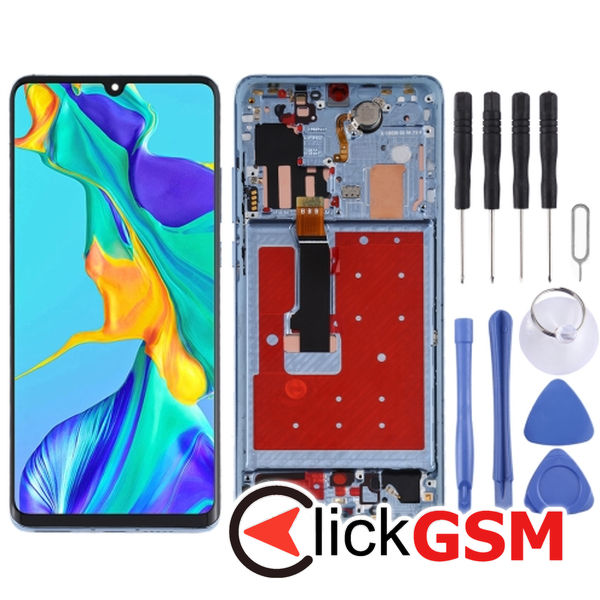 Piesa Display Cu Touchscreen Si Rama Huawei P30 Pro 23t6