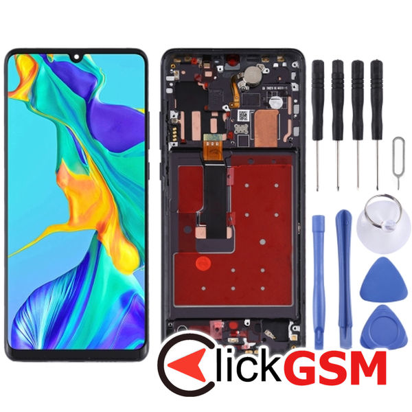 Piesa Display Cu Touchscreen Si Rama Huawei P30 Pro 2bde