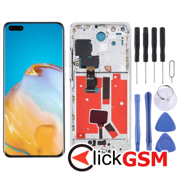 Piesa Display Cu Touchscreen Si Rama Huawei P40 Pro 49e4